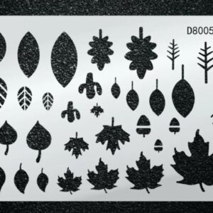 和諧粉彩專用不銹鋼薄消字板 (D8005)