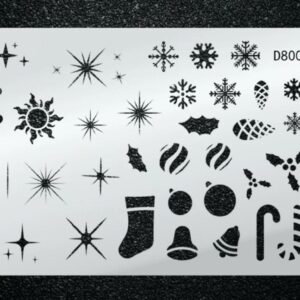 和諧粉彩專用不銹鋼薄消字板 (D8004)