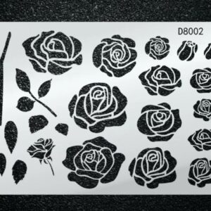 和諧粉彩專用不銹鋼薄消字板 (D8002)