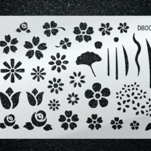 和諧粉彩專用不銹鋼薄消字板 (D8003)