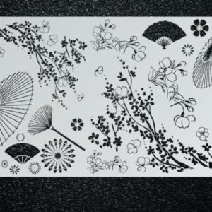 和諧粉彩專用不銹鋼薄消字板 (D8067)