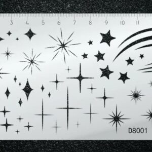 和諧粉彩專用不銹鋼薄消字板 (D8001)