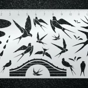 和諧粉彩專用不銹鋼薄消字板 (D8052)