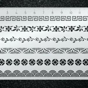 和諧粉彩專用不銹鋼薄消字板 (D8048)