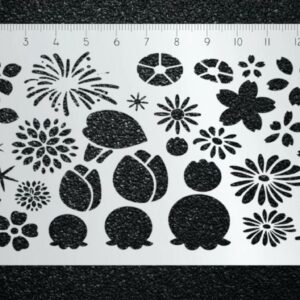 和諧粉彩專用不銹鋼薄消字板 (D8043)