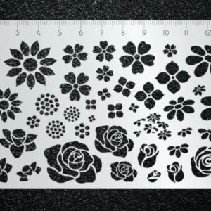 和諧粉彩專用不銹鋼薄消字板 (D8040)