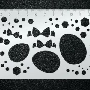 和諧粉彩專用不銹鋼薄消字板 (D8039)