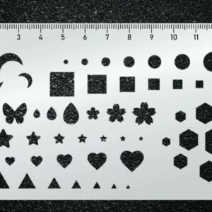 和諧粉彩專用不銹鋼薄消字板 (D8037)