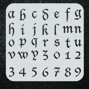 和諧粉彩專用不銹鋼薄消字板 (S8012)