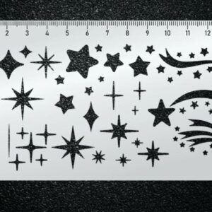 和諧粉彩專用不銹鋼薄消字板 (D8036)