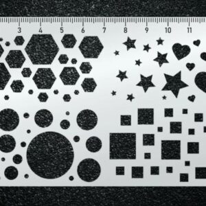 和諧粉彩專用不銹鋼薄消字板 (D8030)