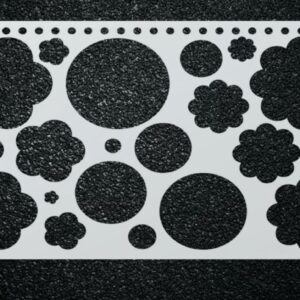 和諧粉彩專用不銹鋼薄消字板 (D8023)