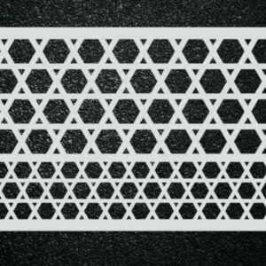 和諧粉彩專用不銹鋼薄消字板 (D8072)