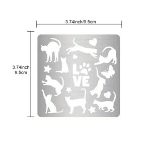 和諧粉彩專用不銹鋼薄消字板 (HK-001)