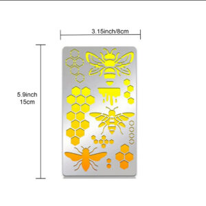 和諧粉彩專用不銹鋼薄消字板 (HK-004)