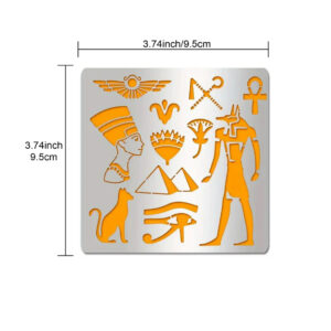和諧粉彩專用不銹鋼薄消字板 (HK-005)