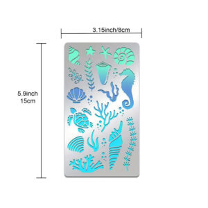 和諧粉彩專用不銹鋼薄消字板 (HK-008)