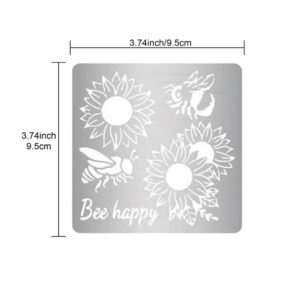 和諧粉彩專用不銹鋼薄消字板 (HK-014)