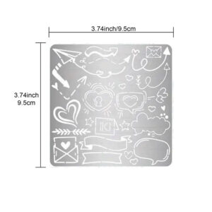 和諧粉彩專用不銹鋼薄消字板 (HK-017)