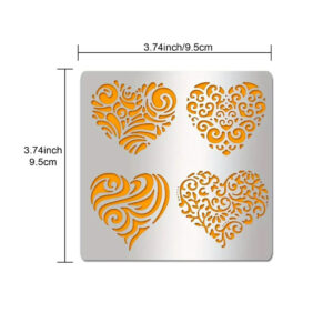 和諧粉彩專用不銹鋼薄消字板 (HK-018)