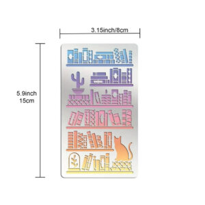 和諧粉彩專用不銹鋼薄消字板 (HK-020)