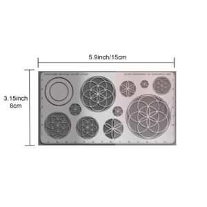 和諧粉彩專用不銹鋼薄消字板 (HK-030)